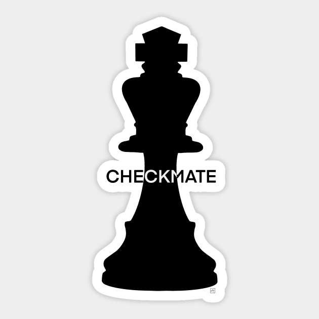 Checkmate king chess figure Sticker by nasia9toska